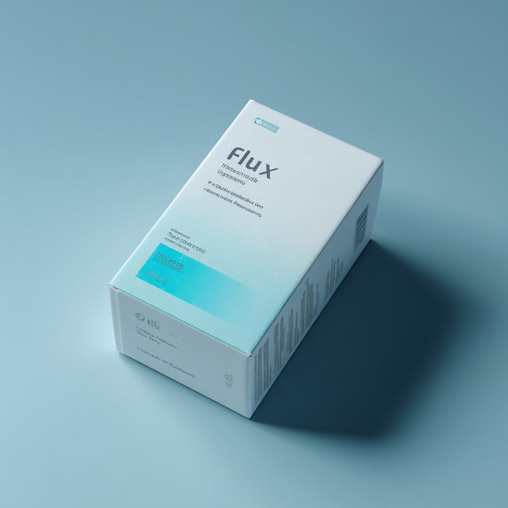 zenarter flux product package on neutral background